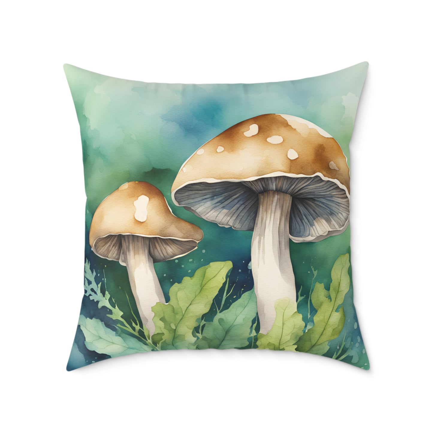 Toadstool 01 Poly Pillow - Natures Beauty Design