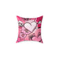 XOXO! Pop Art Poly Pillow