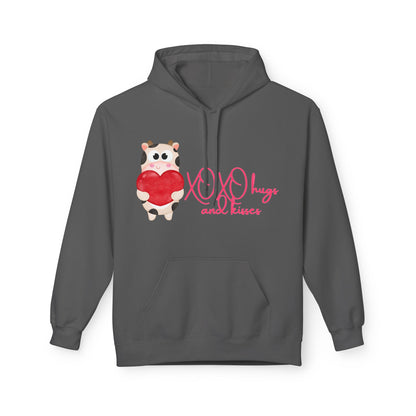 XOXO Hugs And Kisses Unisex Valentines Hoodie
