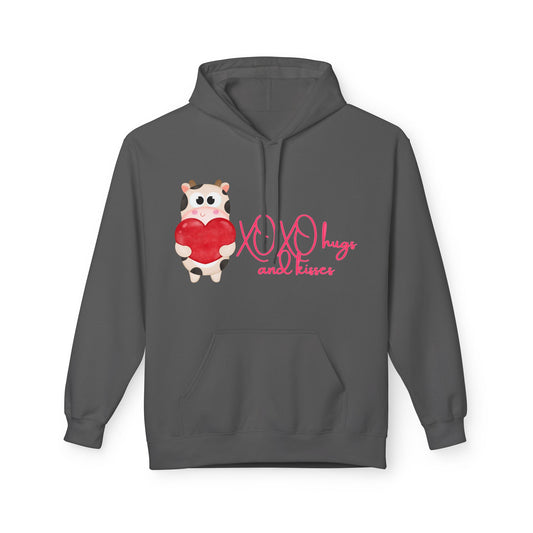 XOXO Hugs And Kisses Unisex Valentines Hoodie