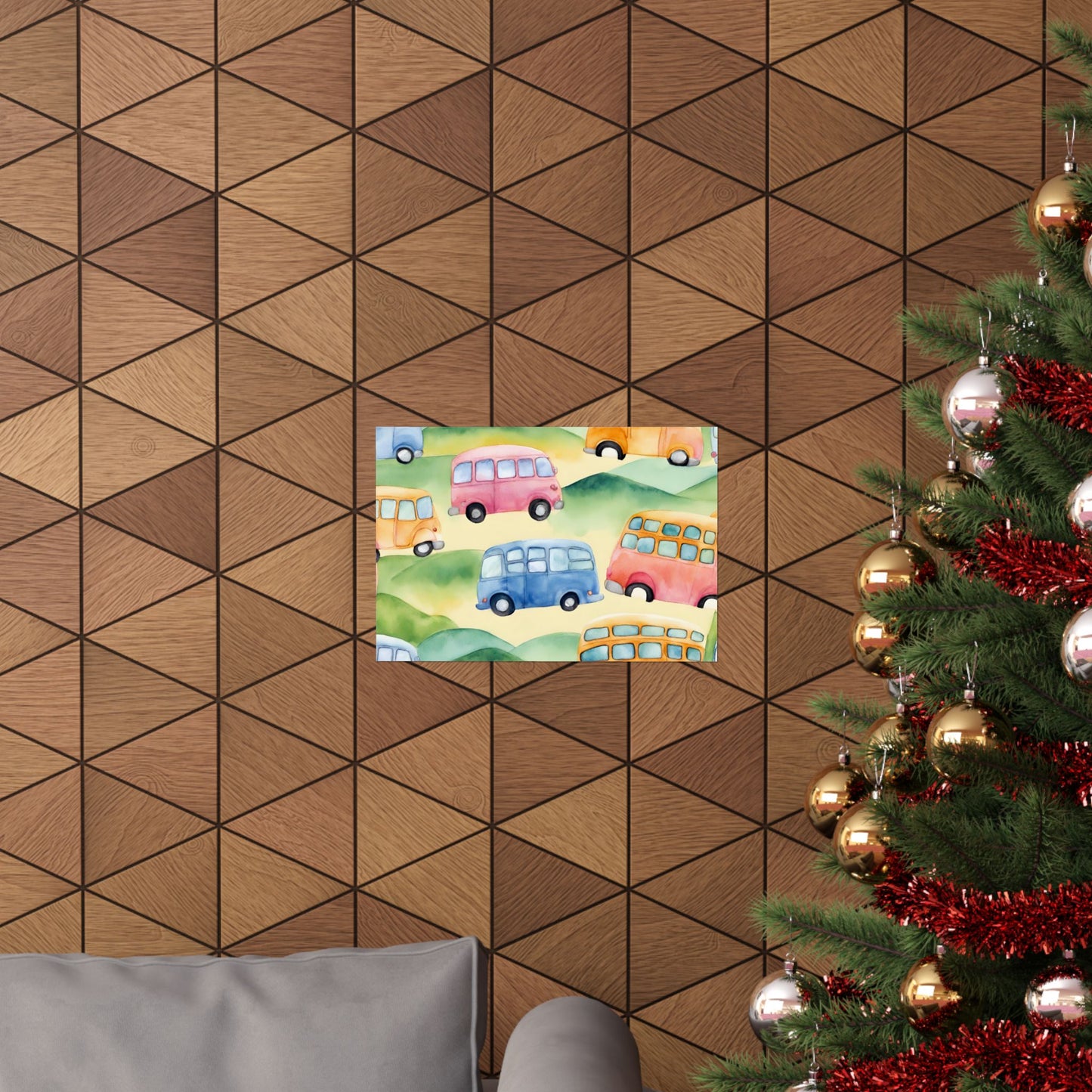 Nursery Transport 1 Matte Horizontal Posters
