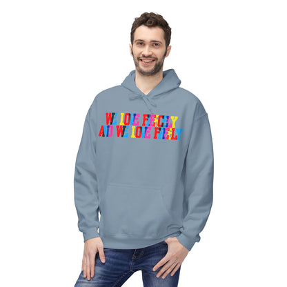 We Love Fiercely And We Live Freely Unisex Valentines Hoodie