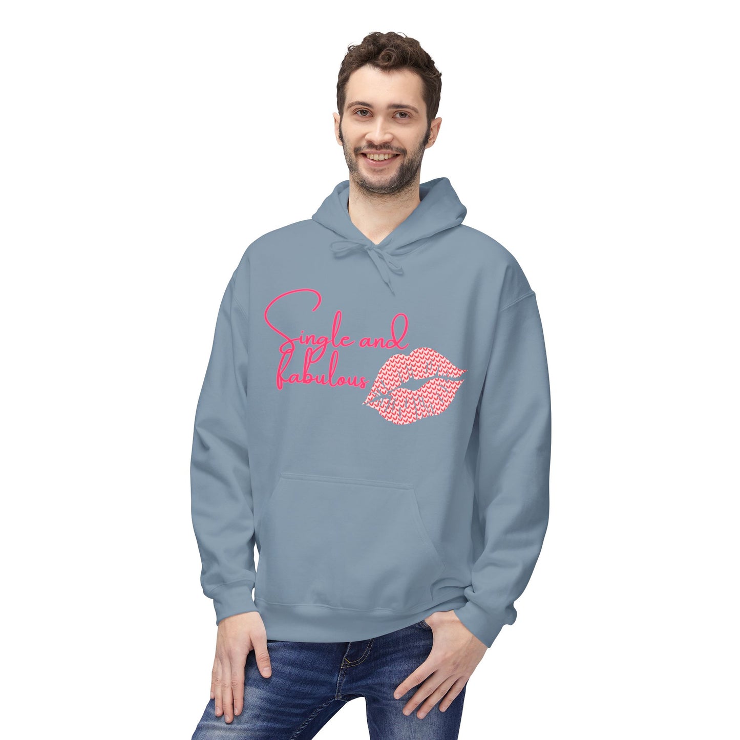 Single And Fabulous Unisex Valentines Hoodie