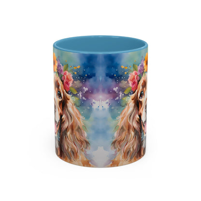 Cocker Spaniel 01 Accent Coffee Mug - Dog Lover Gift