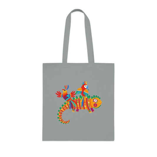 Funky birds 13 Cotton Tote