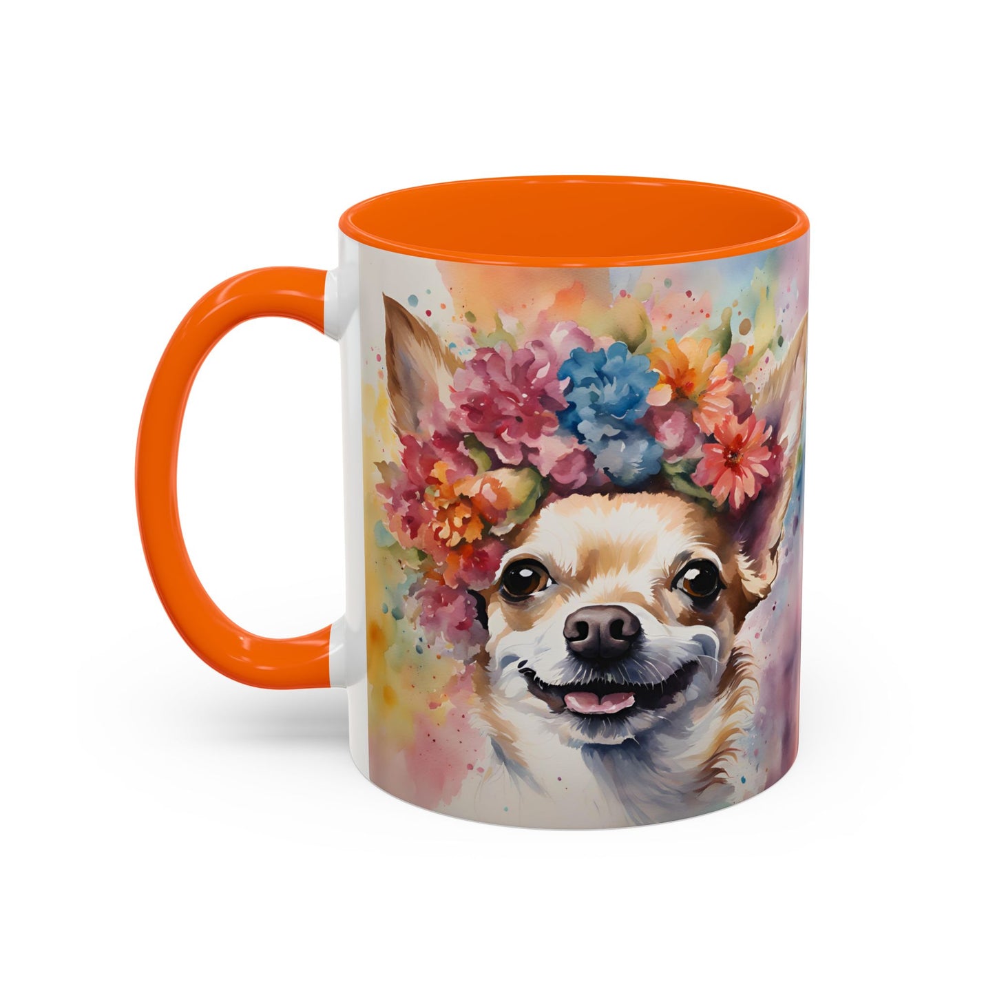 Chihuahua 04 Accent Coffee Mug - Dog Lover Gift