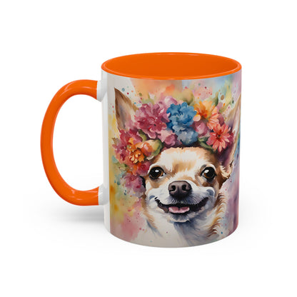 Chihuahua 04 Accent Coffee Mug - Dog Lover Gift