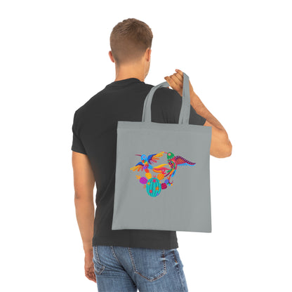 Funky birds 04 Cotton Tote