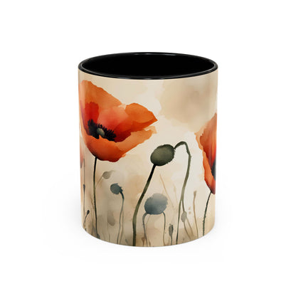 Poppy 4 Accent Mug 11oz