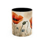 Poppy 4 Accent Mug 11oz