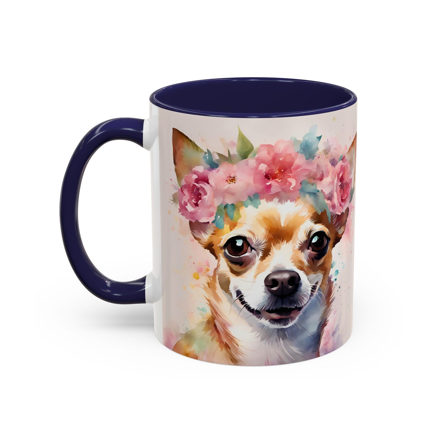 Chihuahua 01 Accent Coffee Mug - Dog Lover Gift