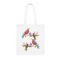 Funky birds 06 Cotton Tote