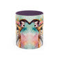 Greyhound 04 Accent Coffee Mug - Dog Lover Gift