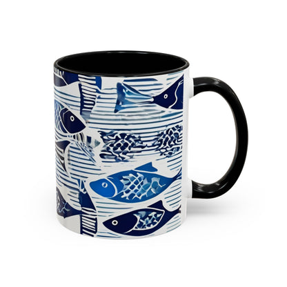 Fish 09 Accent Coffee Mug (11oz)