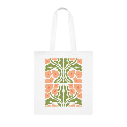 Abstract flowers 03 Cotton Tote