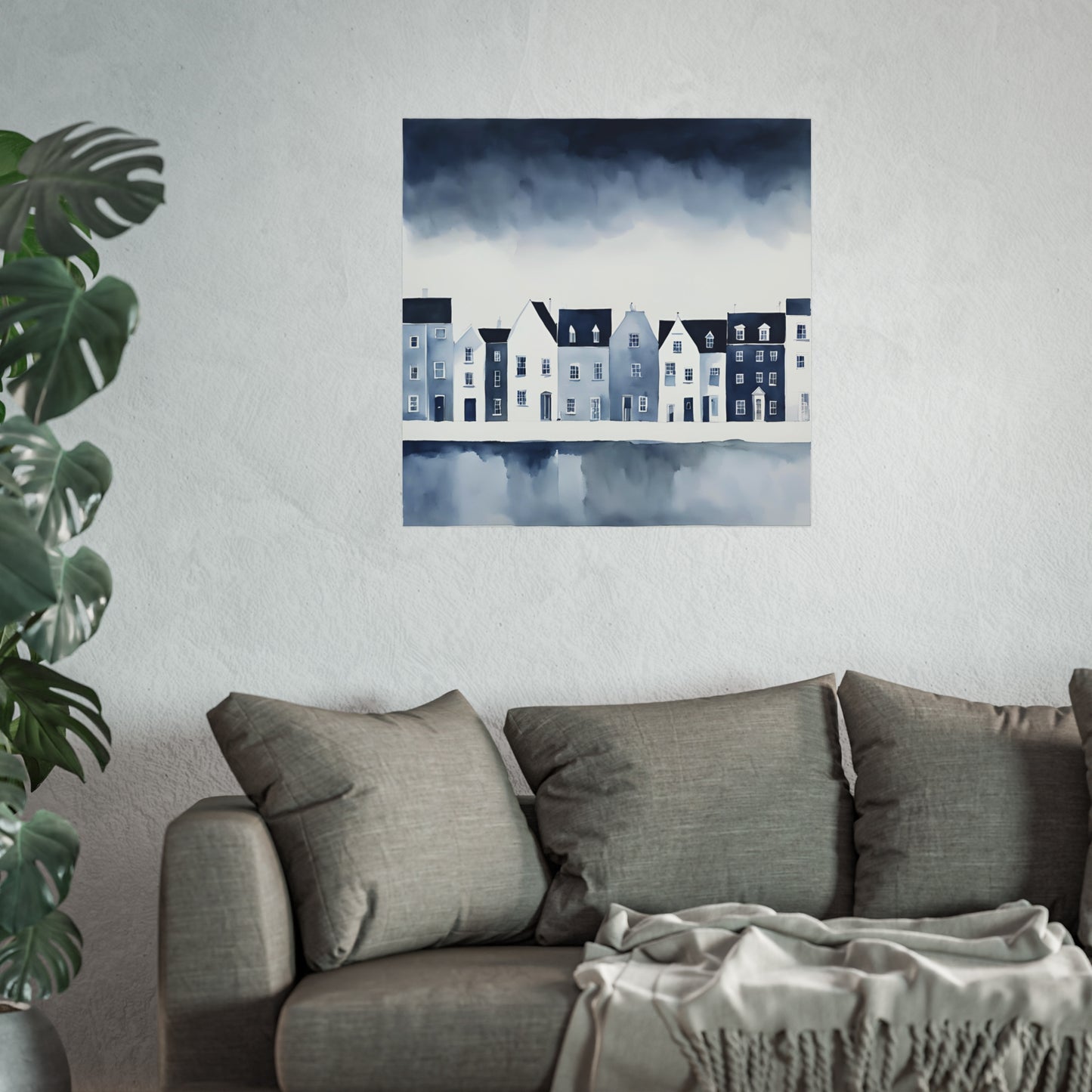 Blue Collection 34 Matte Print