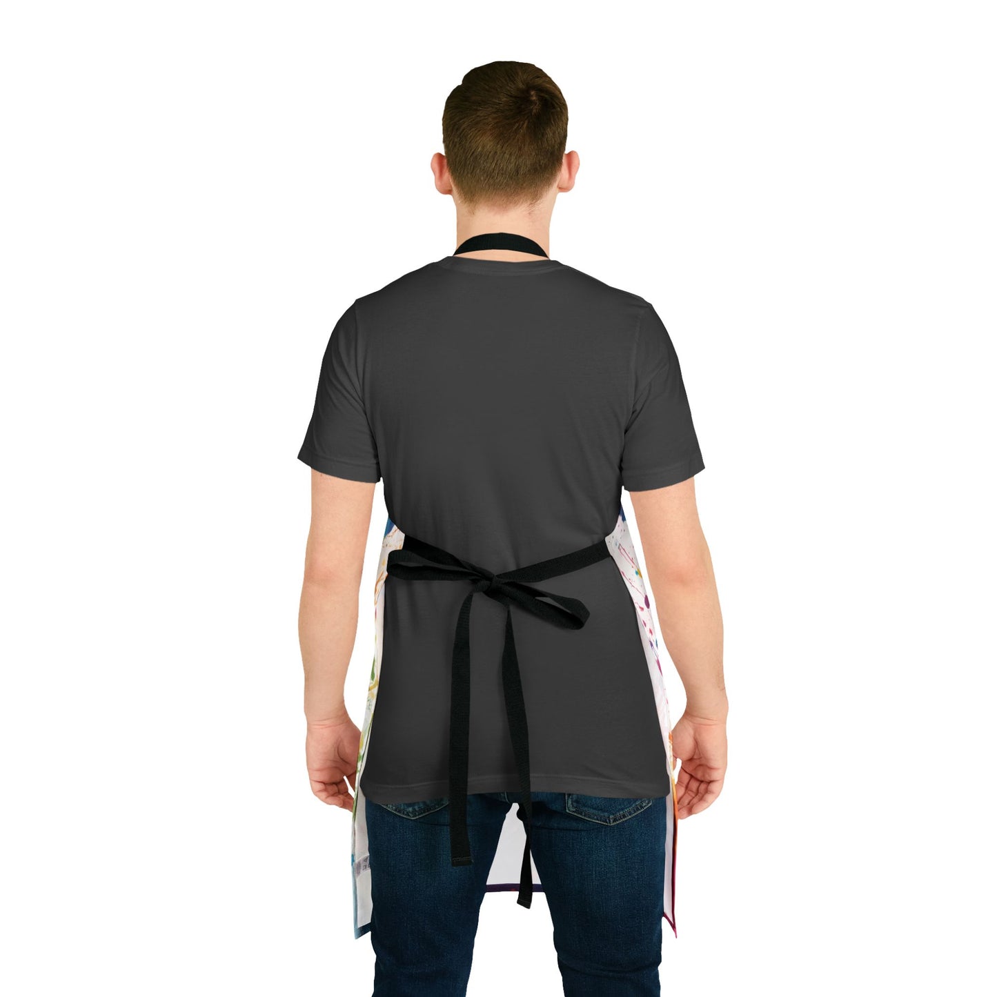 Multicolored Stag Adult Apron (AOP)