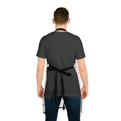 Multicolored Stag Adult Apron (AOP)