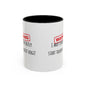Warning I May Talk Dogs Accent Coffee Mug (11oz)