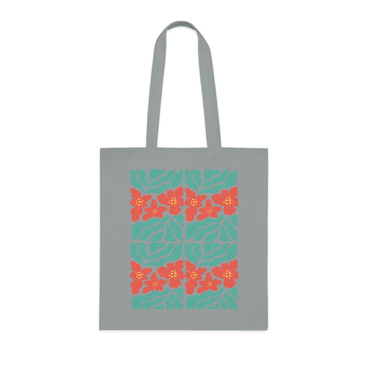 Abstract flowers 08 Cotton Tote