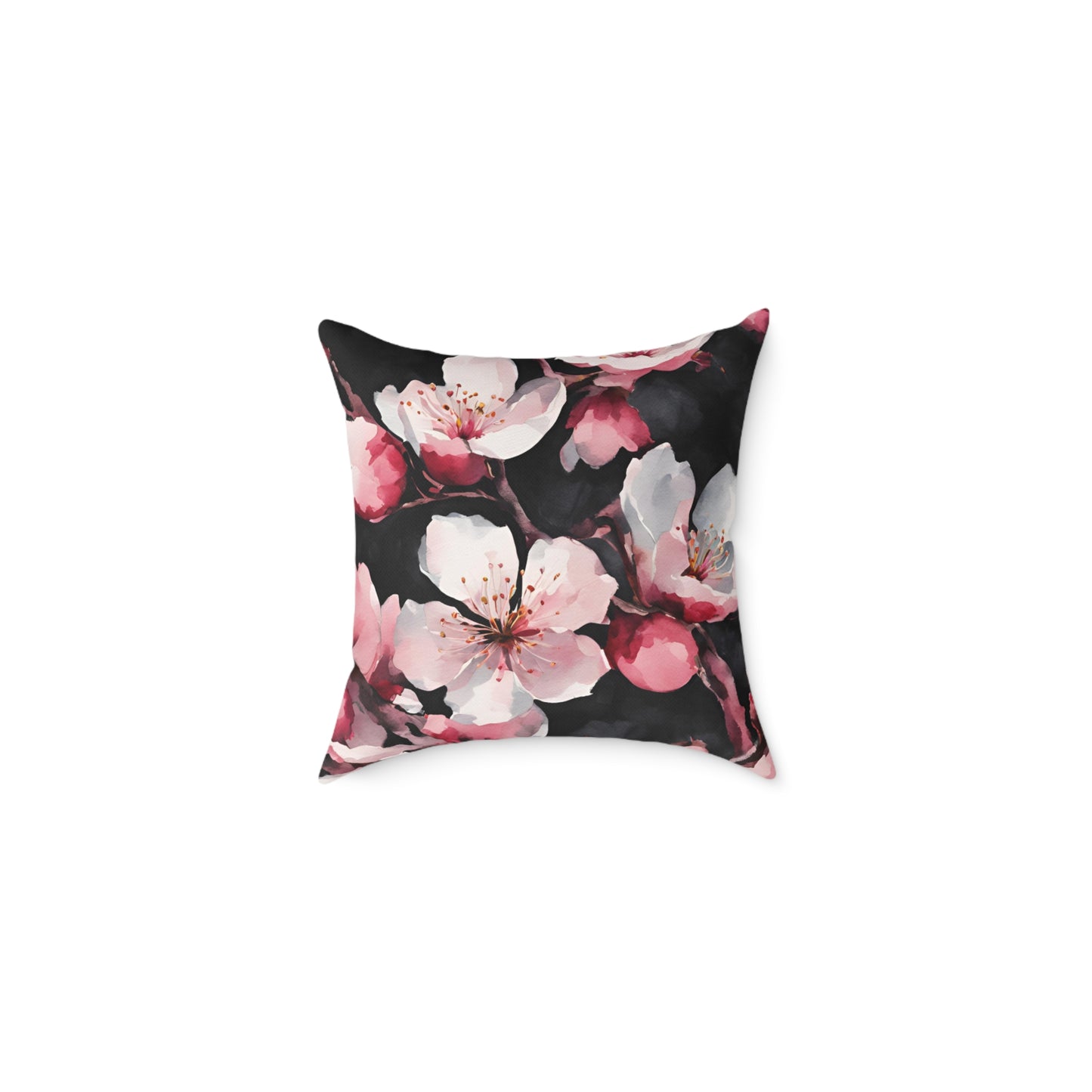 Cherry Blossom 01 Poly Pillow - Natures Beauty Design