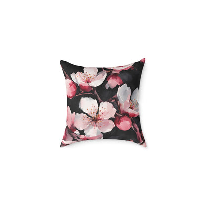 Cherry Blossom 01 Poly Pillow - Natures Beauty Design