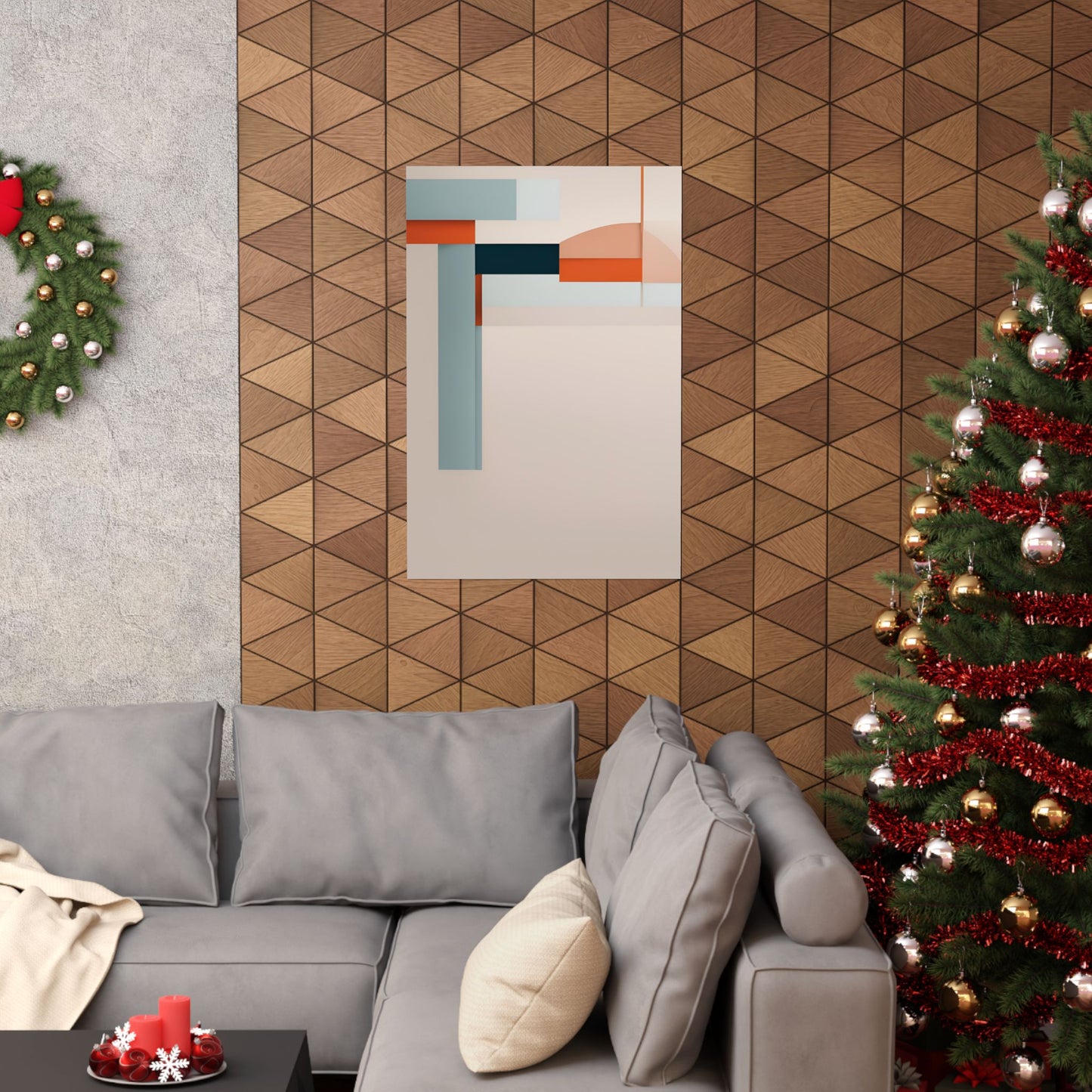 Retro abstract 4 Matte Vertical Posters