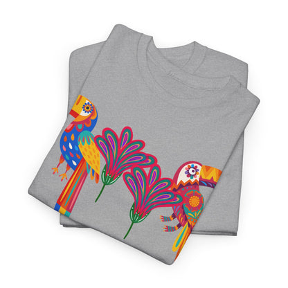 Jazzy birds 11 Unisex Heavy Cotton Tee