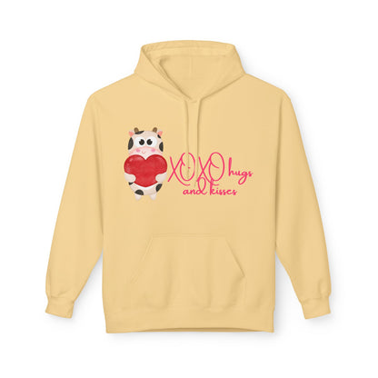 XOXO Hugs And Kisses Unisex Valentines Hoodie