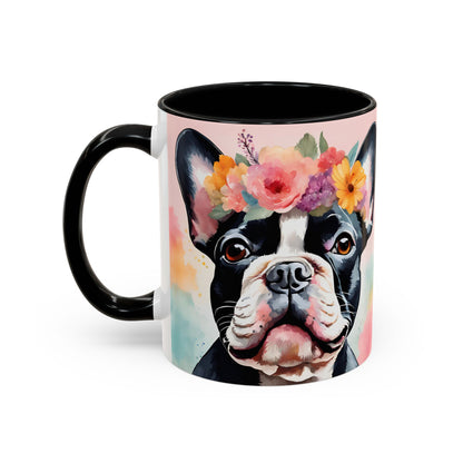 French Bulldog 01 Accent Coffee Mug - Dog Lover Gift