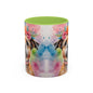 Border Terrier 04 Accent Coffee Mug - Dog Lover Gift