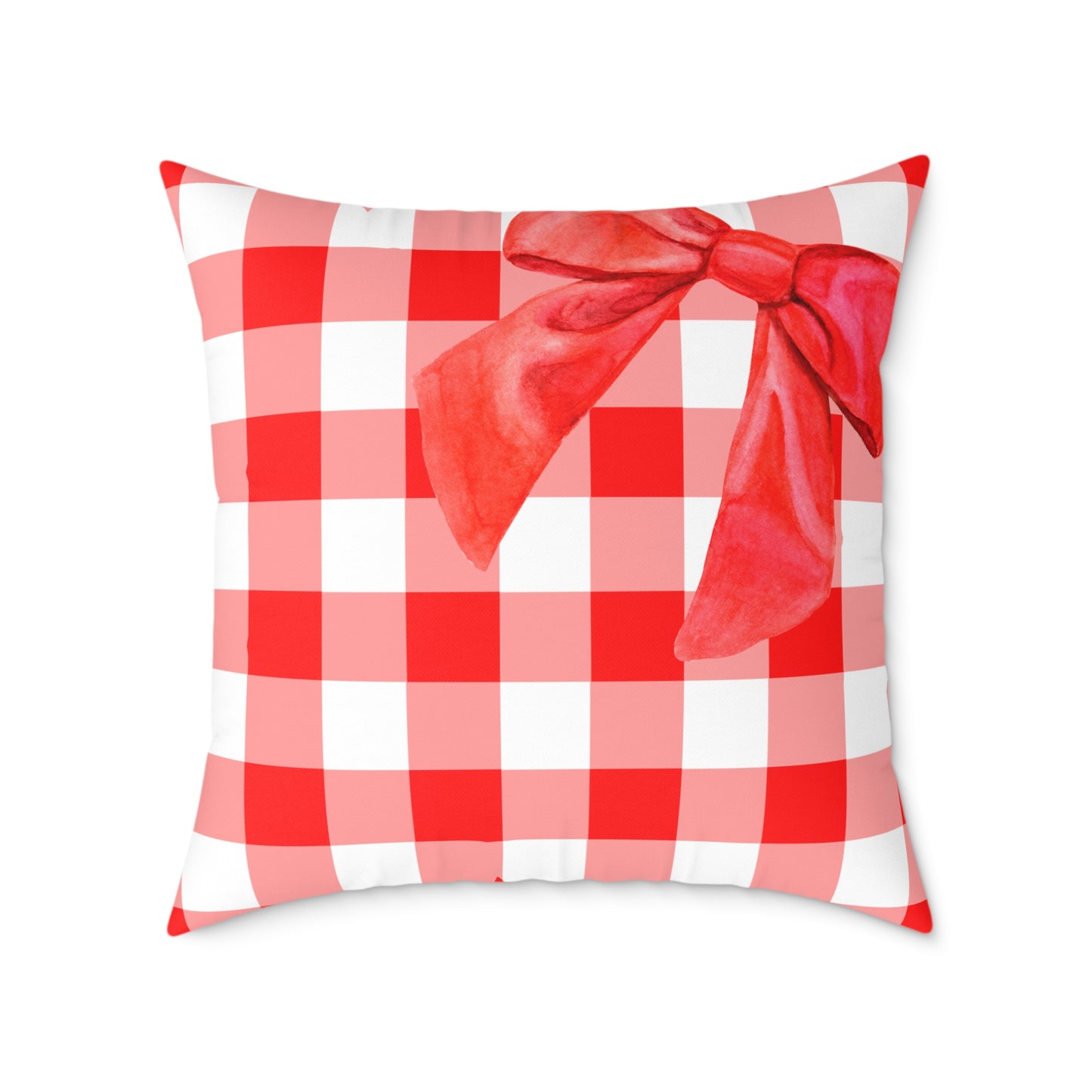 Valentine Cup Cakes Poly Pillow