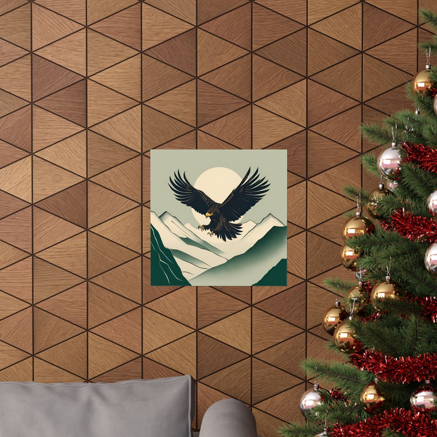 Lone Collection Eagle 17 Matte Square Posters