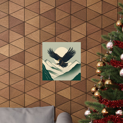 Lone Collection Eagle 17 Matte Square Posters