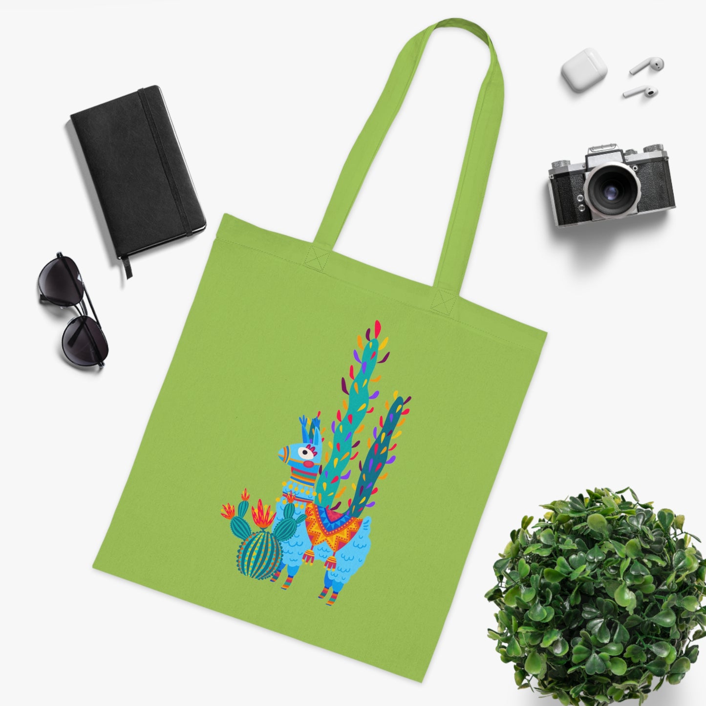 Llama 02 Cotton Tote