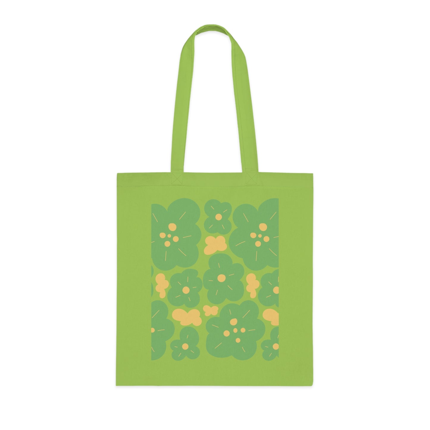 Abstract flowers 07 Cotton Tote