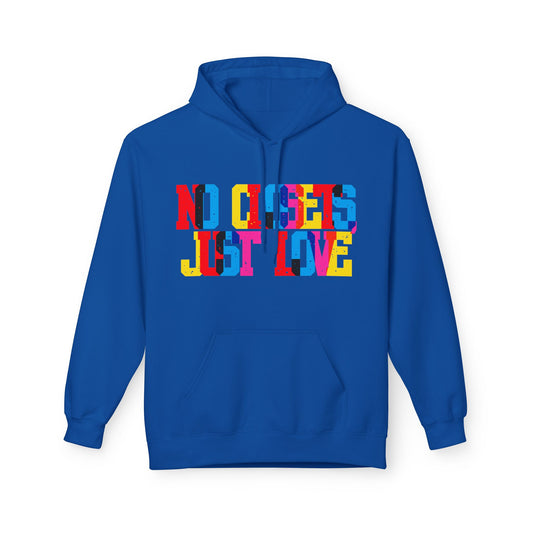 No Closets Just Love Unisex Valentines Hoodie