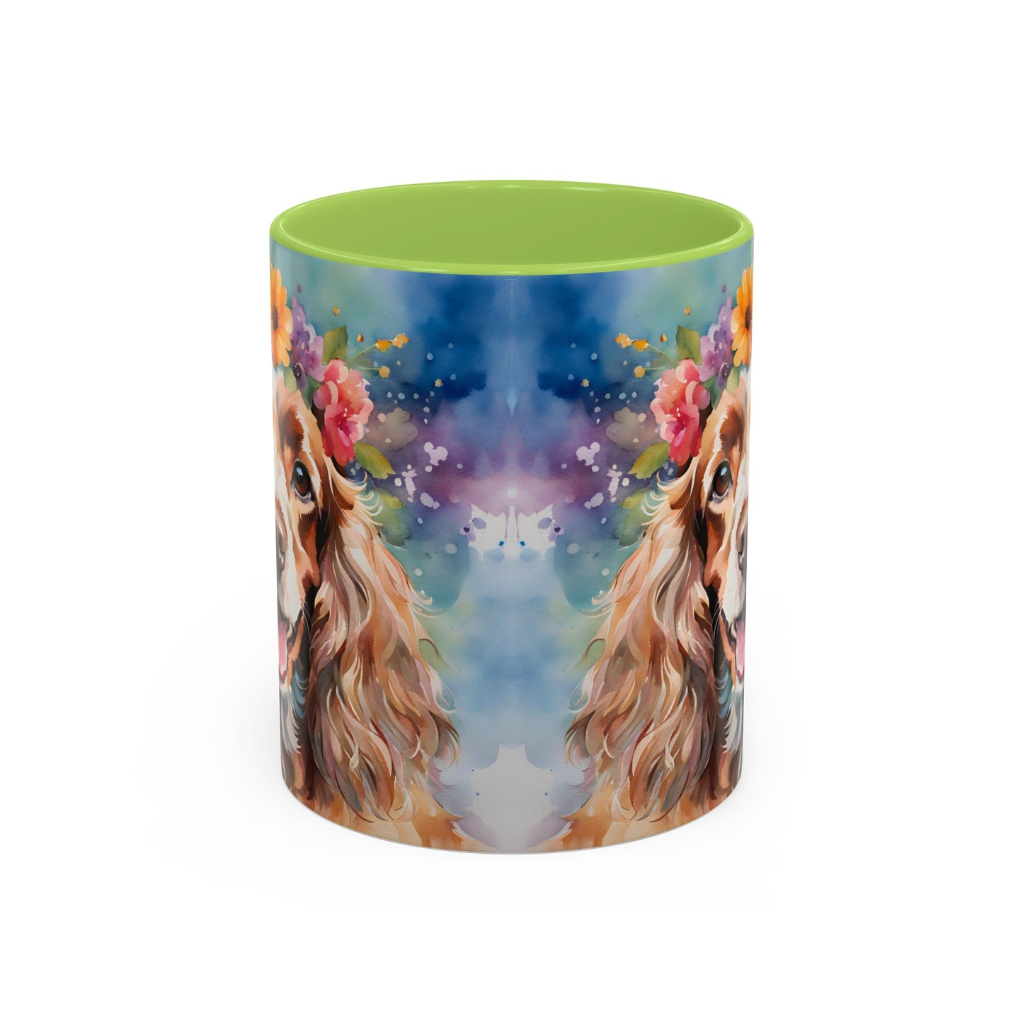 Cocker Spaniel 01 Accent Coffee Mug - Dog Lover Gift
