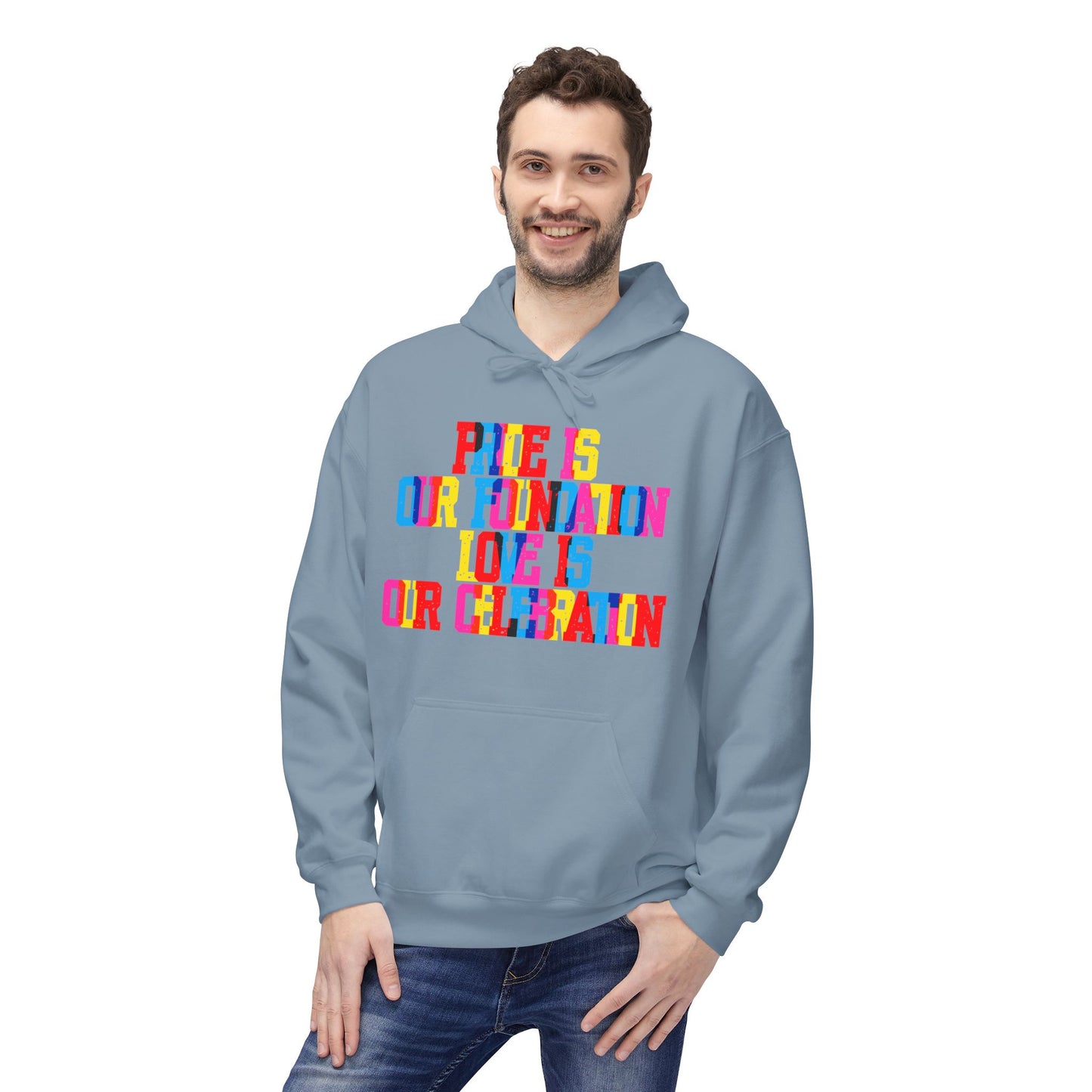 Pride Is Our Foundation Love Is Our Celebration Unisex Valentines Hoodie