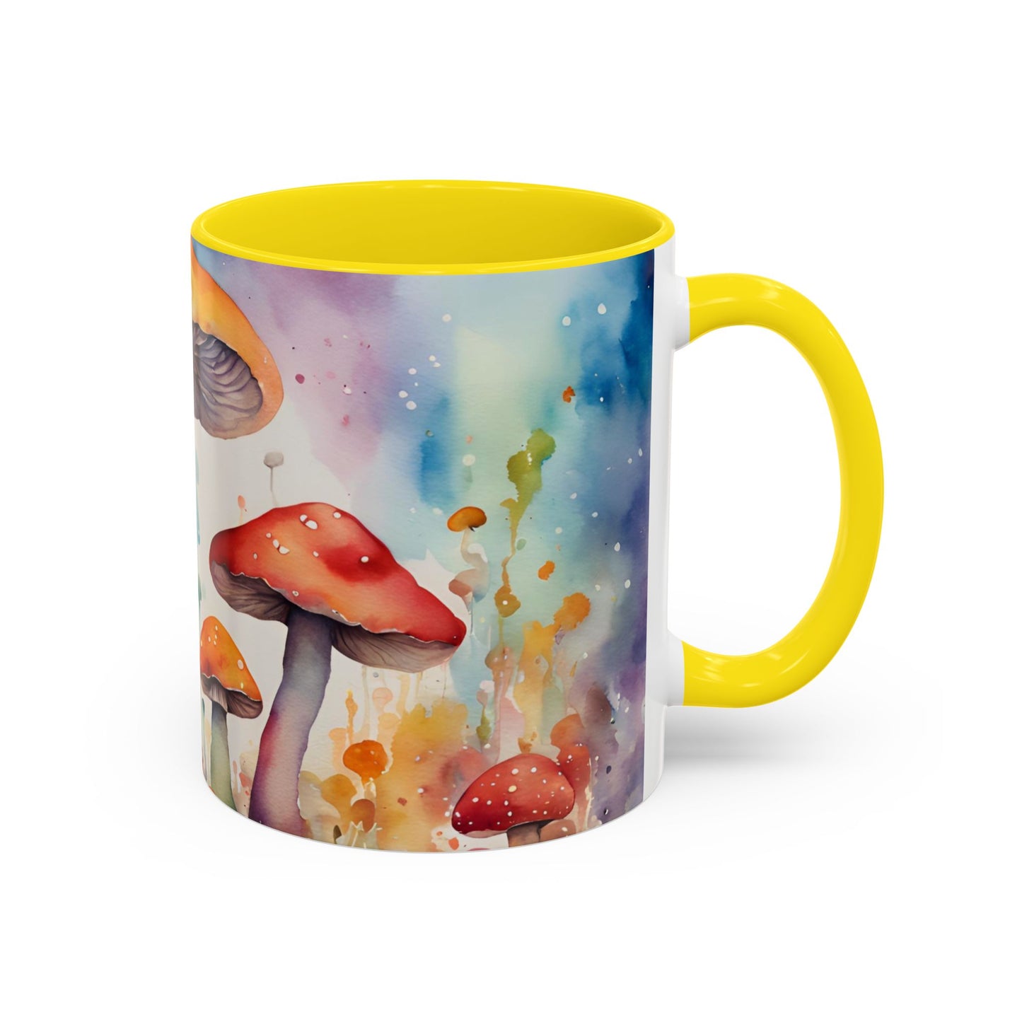 Mushroom 3 Accent Mug 11oz