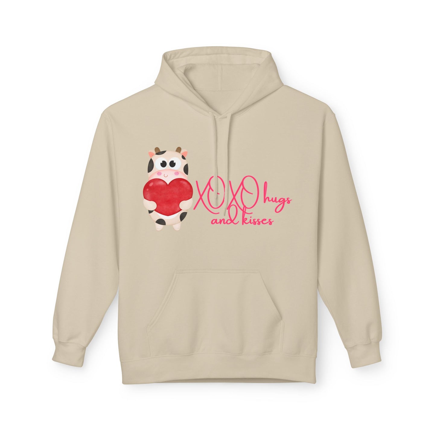 XOXO Hugs And Kisses Unisex Valentines Hoodie