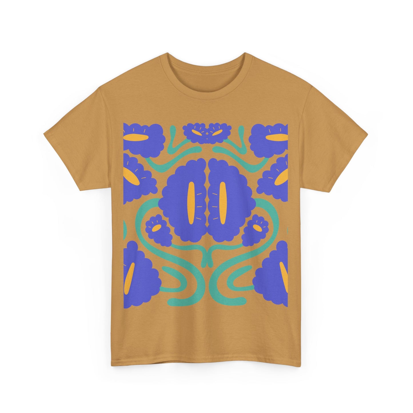 More Abstract Flowers 3 Unisex Heavy Cotton Tee