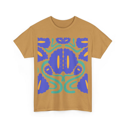 More Abstract Flowers 3 Unisex Heavy Cotton Tee