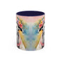Greyhound 02 Accent Coffee Mug - Dog Lover Gift