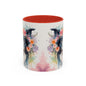 Border Collie 01 Accent Coffee Mug - Dog Lover Gift