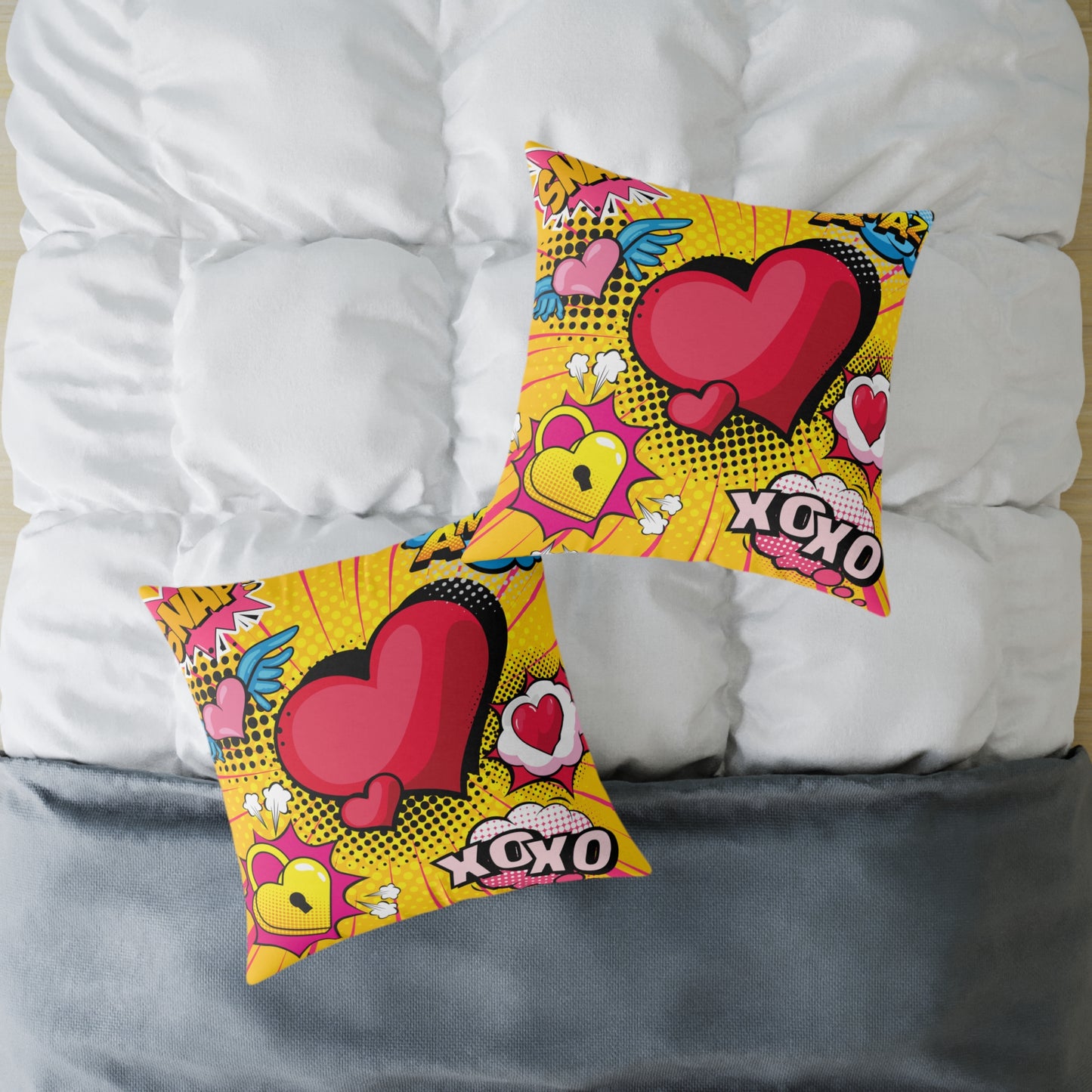 Snap! Pop Art Poly Pillow