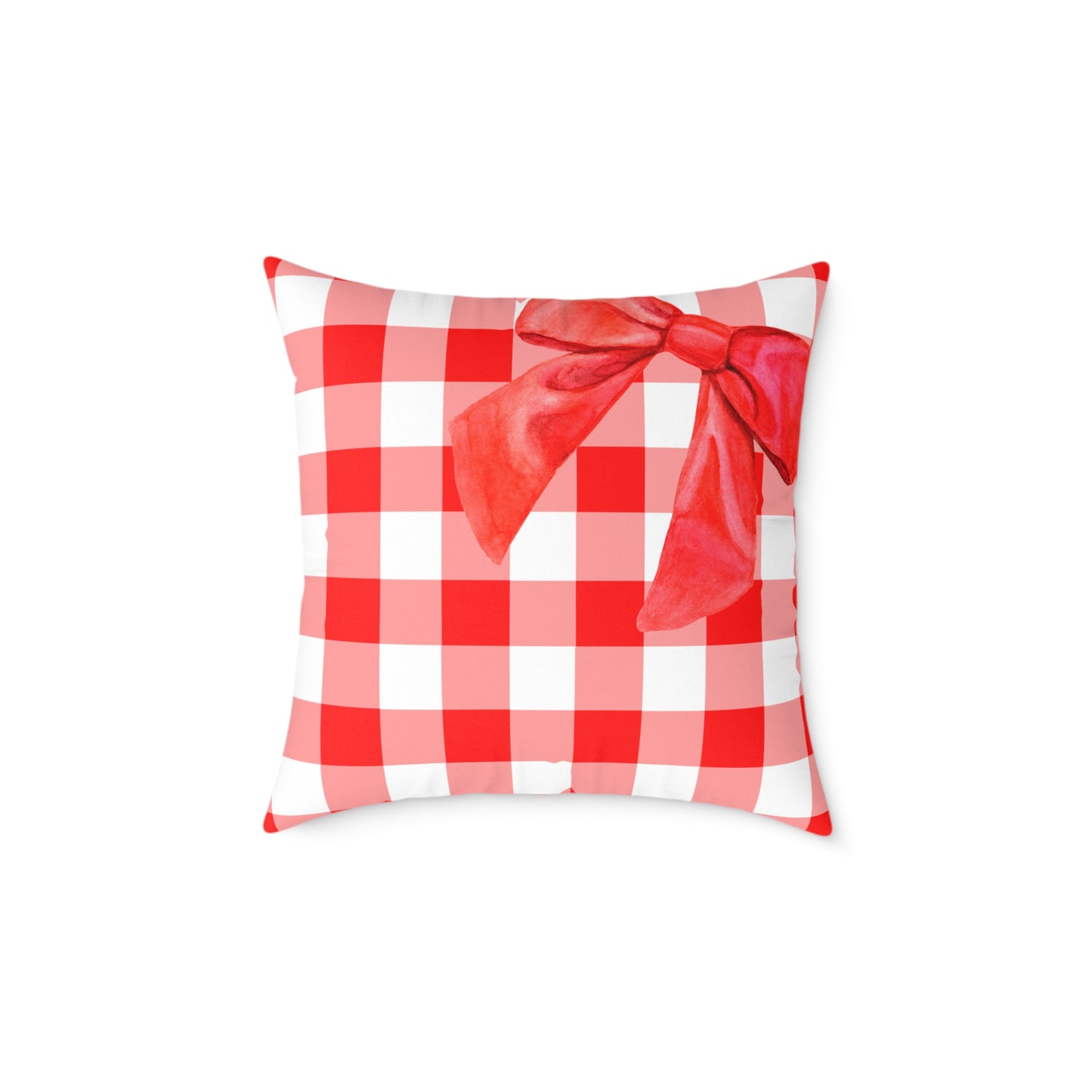 Valentine Cup Cakes Poly Pillow