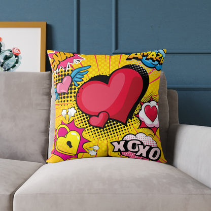 Snap! Pop Art Poly Pillow