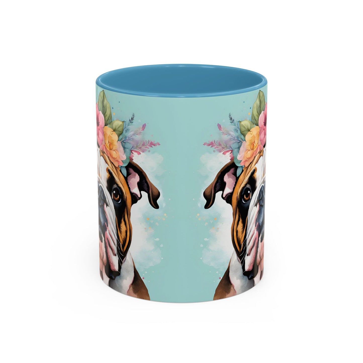 British Bulldog 02 Accent Coffee Mug - Dog Lover Gift