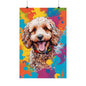 Multicolored Cockerpoo 3 Matte Vertical Poster